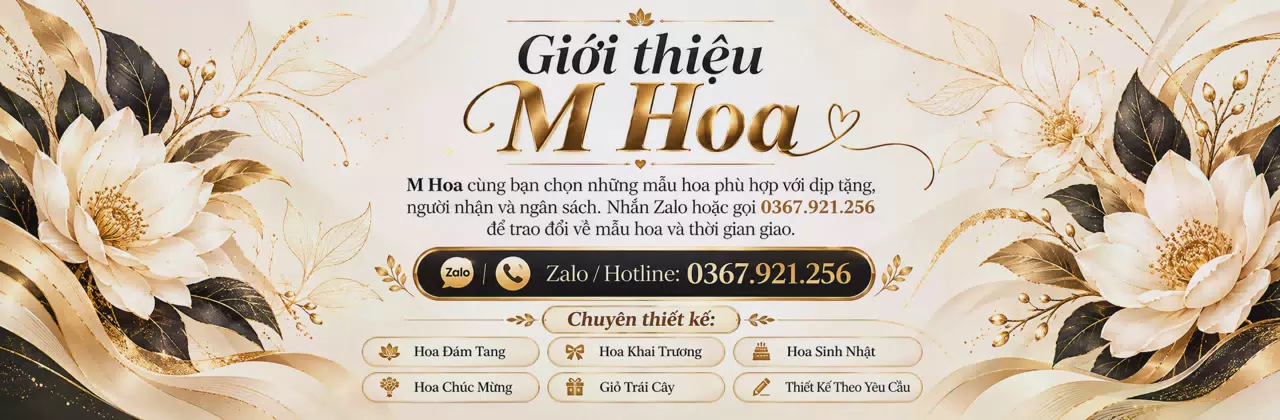 Ảnh bìa Shop hoa tươi Phường Sơn Qui Đồng Tháp - Gửi sự quan tâm qua từng món hoa